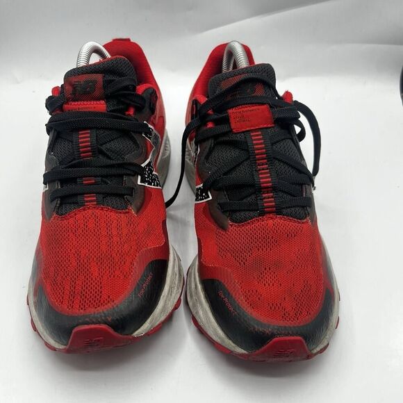 New Balance Nitro V4 Mens 8.5D Red Athletic Trail Running Hiking Sneakers Shoes - Picture 3 of 13